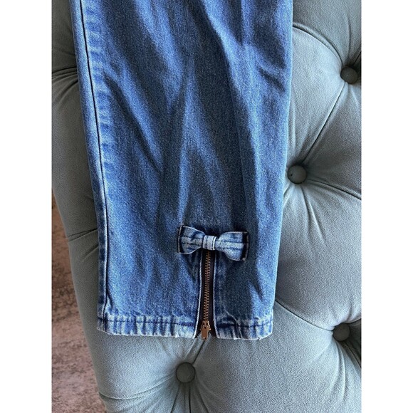 Vintage 80s 90s Congo Trader high waist elastic mom jeans sz 14 - made in USA - Picture 2 of 10